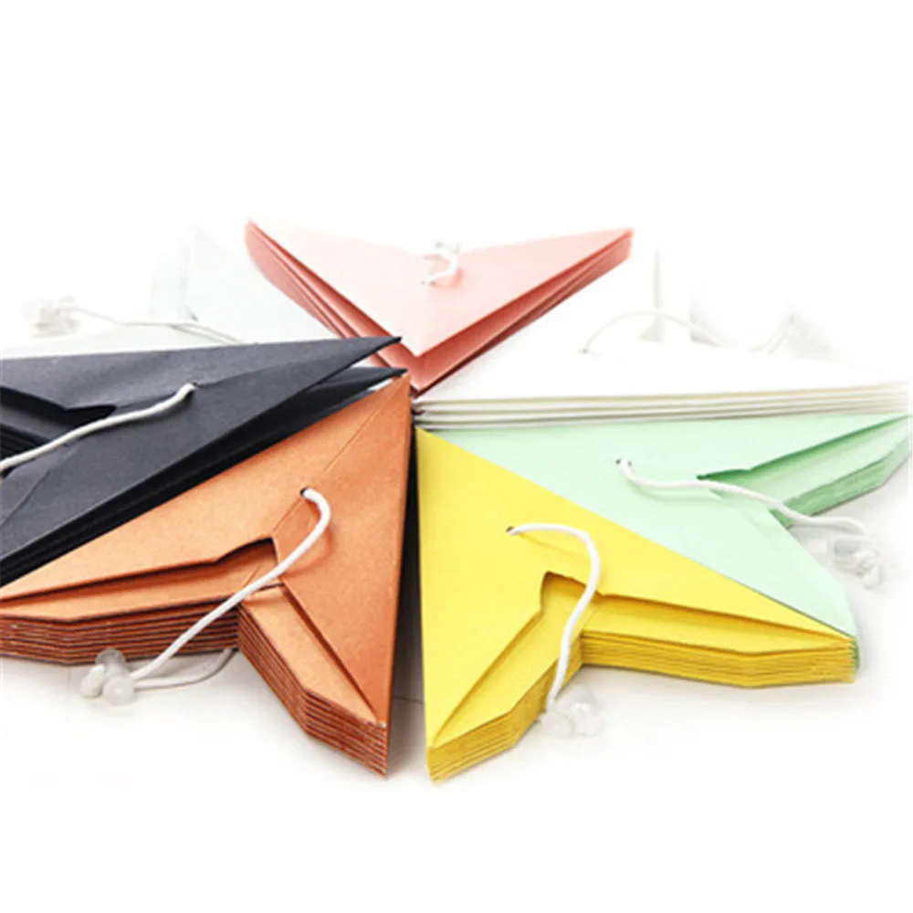 

30cm 3D Hanging Paper Stars Folded Paper Flower Crafts Birthday Party Wedding DIY Decorations Christmas Halloween Hanging Decor