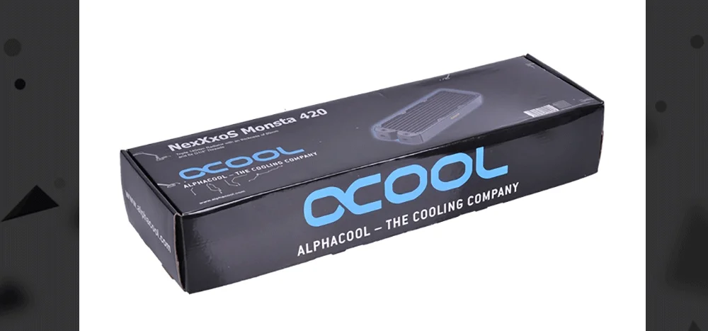 Холодный ряд полный медный радиатор Alphacool NexXxoS Monsta полностью медный 420 мм