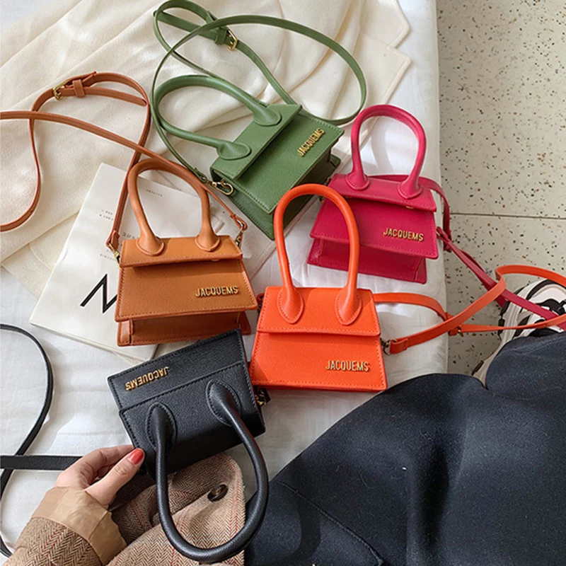 Миниатюрная сумка тоут карамельных цветов модная брендовая дизайнерская