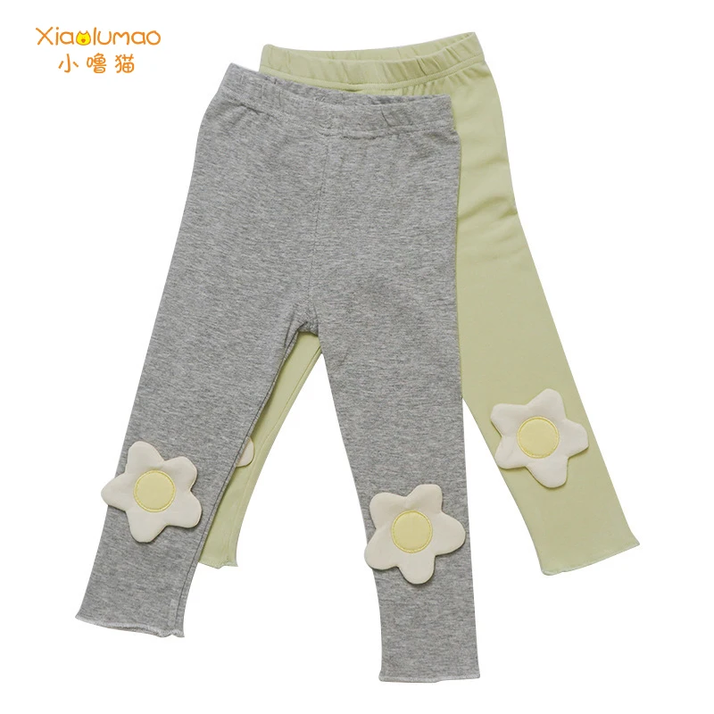 

girl leggings autumn 2020 fall kids legging Cotton stretch Leggings Children Skinny Clothing Trouser Pants 3 4 5 6 7 8 year