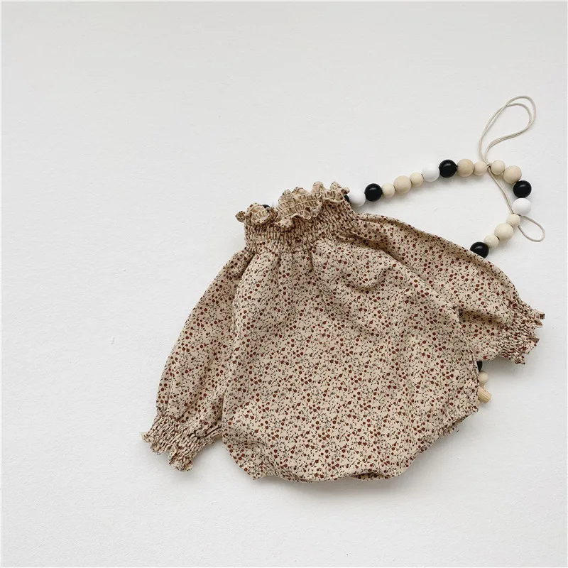 Детские комбинезоны принцессы для новорожденных Клетчатые топы девочек Милые