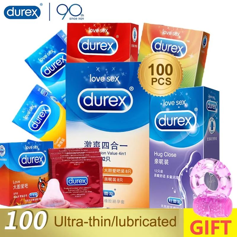 Презервативы Durex Sensation удивительные значение Ультратонкие смазкой пенис рукав