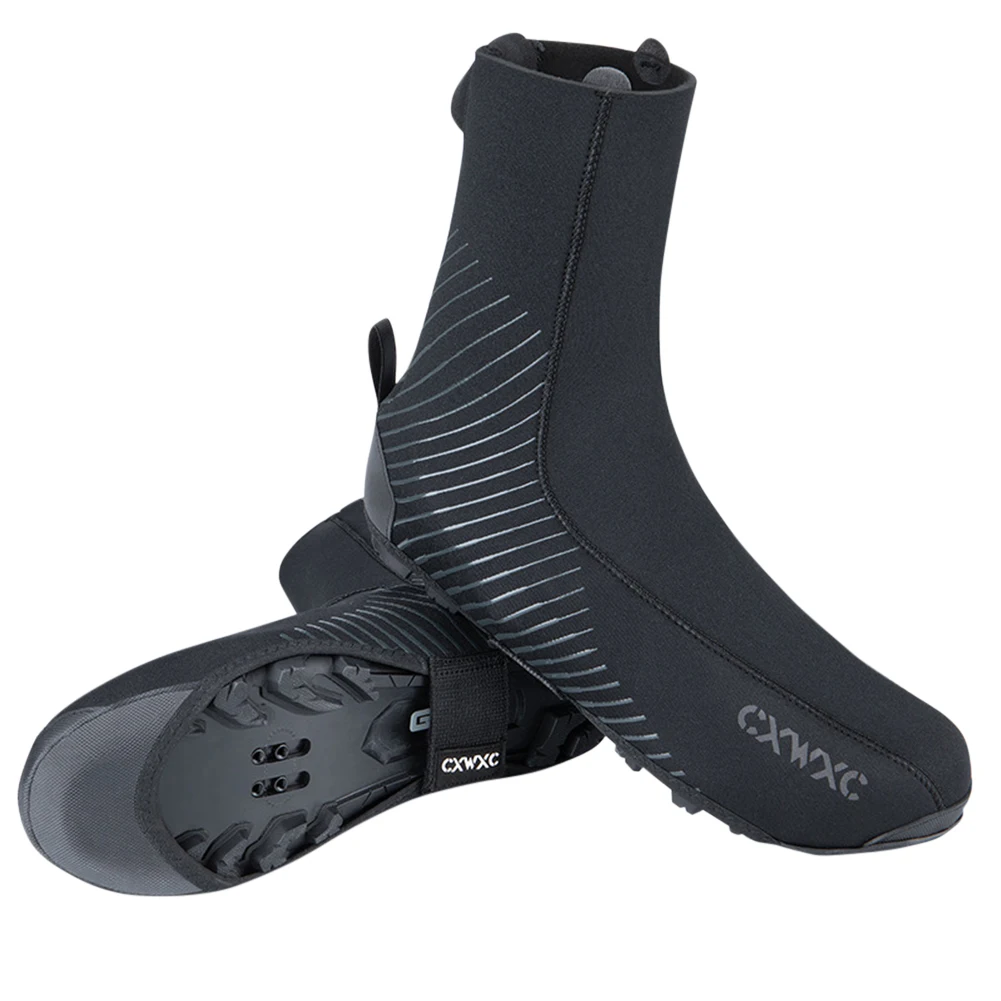 

Cycling Shoe Covers Neoprene Waterproof Thickened Winter Cycling Overshoes for Men Women Thermal Warmer