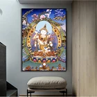 Belief Thangka Yamantaka буддийский религиозный, Картина на холсте, постер, Настенная картина для гостиной, коридора, украшение для дома