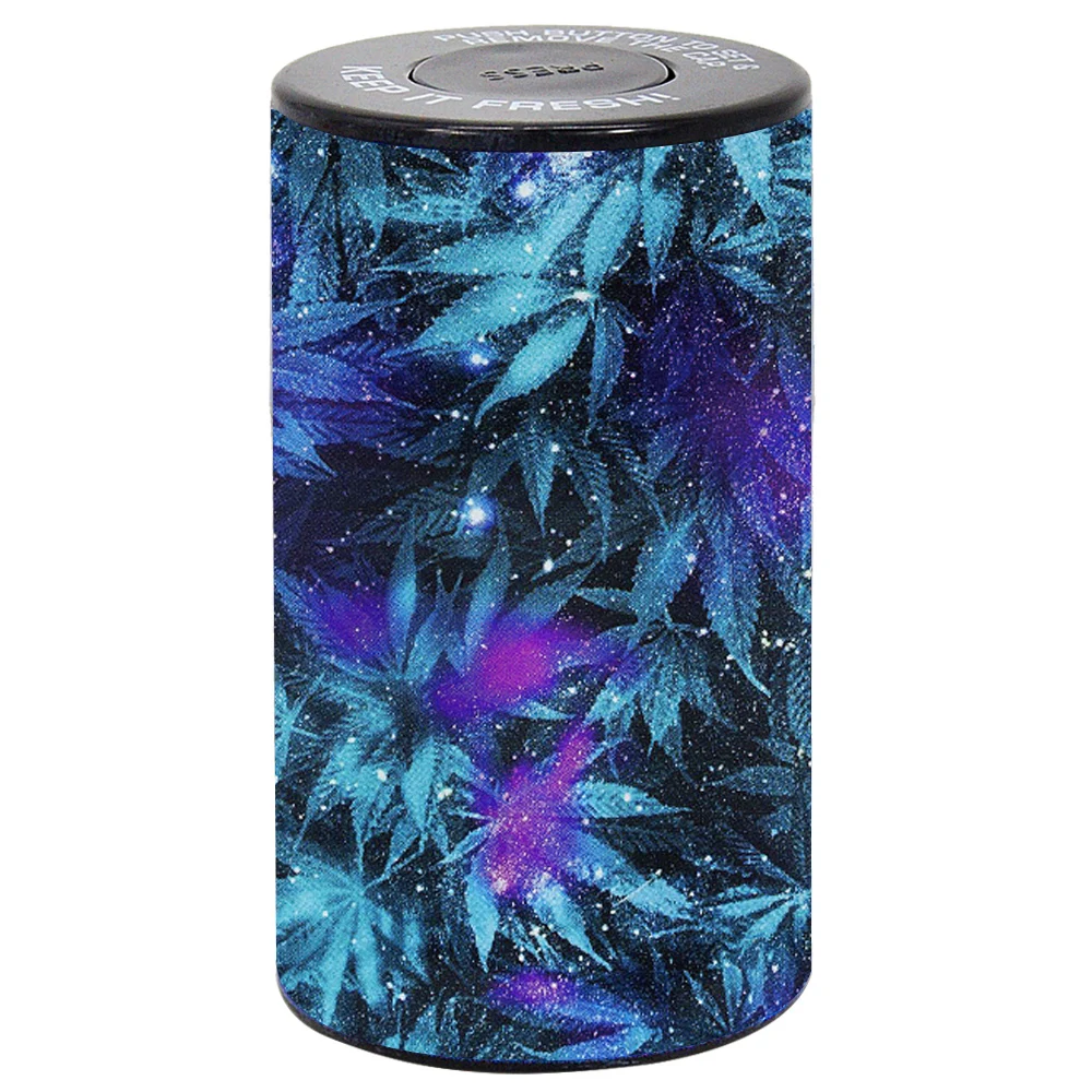 TOPPUFF Пластик вакуумная герметичная фляга акриловый для табака травы специи