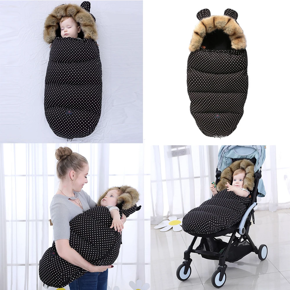 Newborn Baby Winter Warm Sleeping Bags Infant Warm Sleepsacks Swaddle Wrap Swaddling Stroller Wrap Toddler Blanket Sleeping Bags