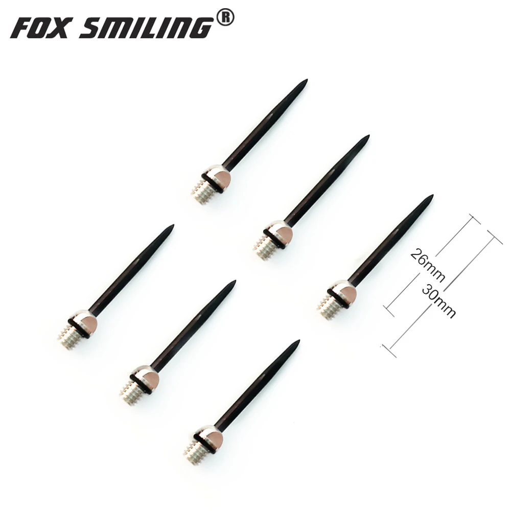 Лисица Smiling 28 мм стальная Дротика s Tip 6 шт. профессиональный сменный дротик