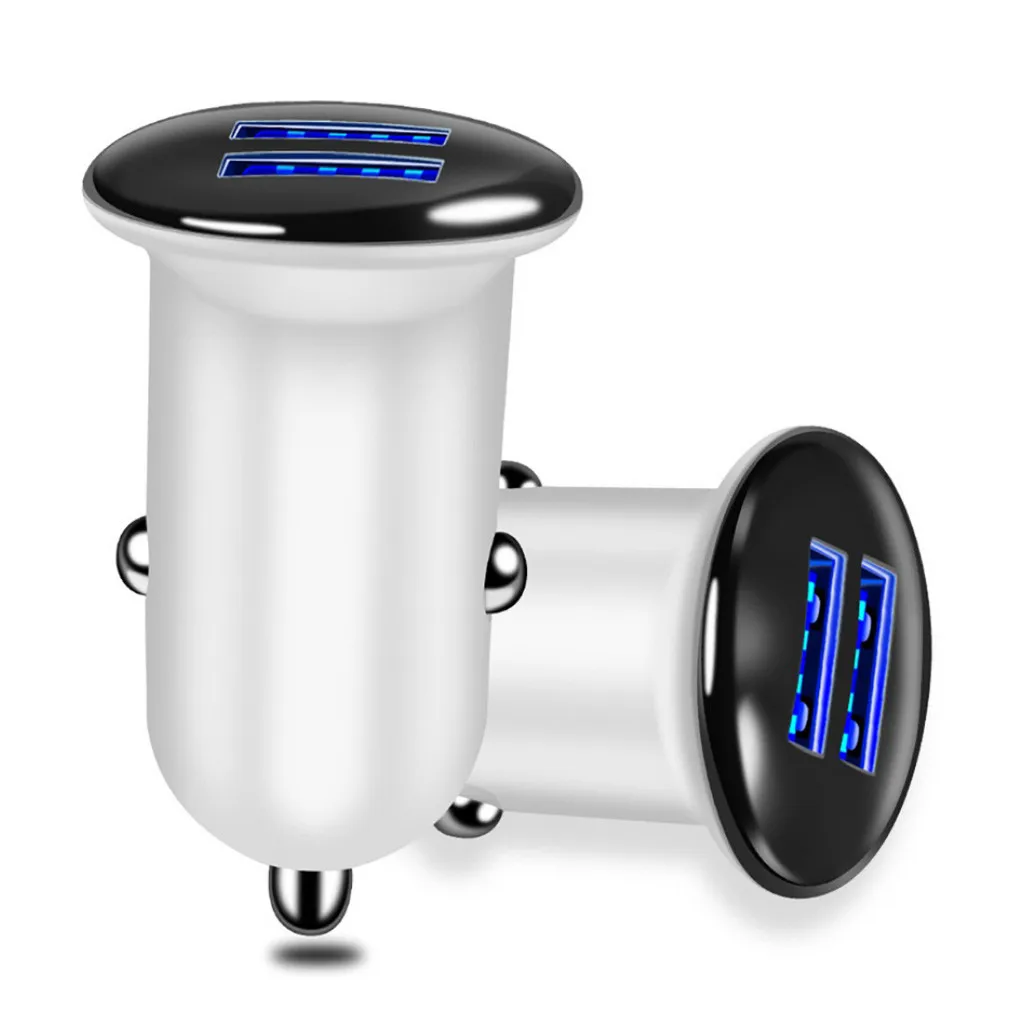 Автомобильное зарядное устройство с двумя портами USB гальванический мобильный