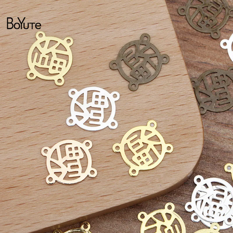 Соединитель для ювелирных изделий BoYuTe 200 шт. 10 мм металлическая латунная деталь с