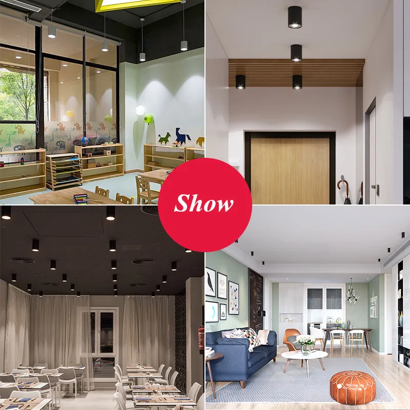 Светодиодный потолочный светильник поверхностного монтажа высокой яркости Epistar