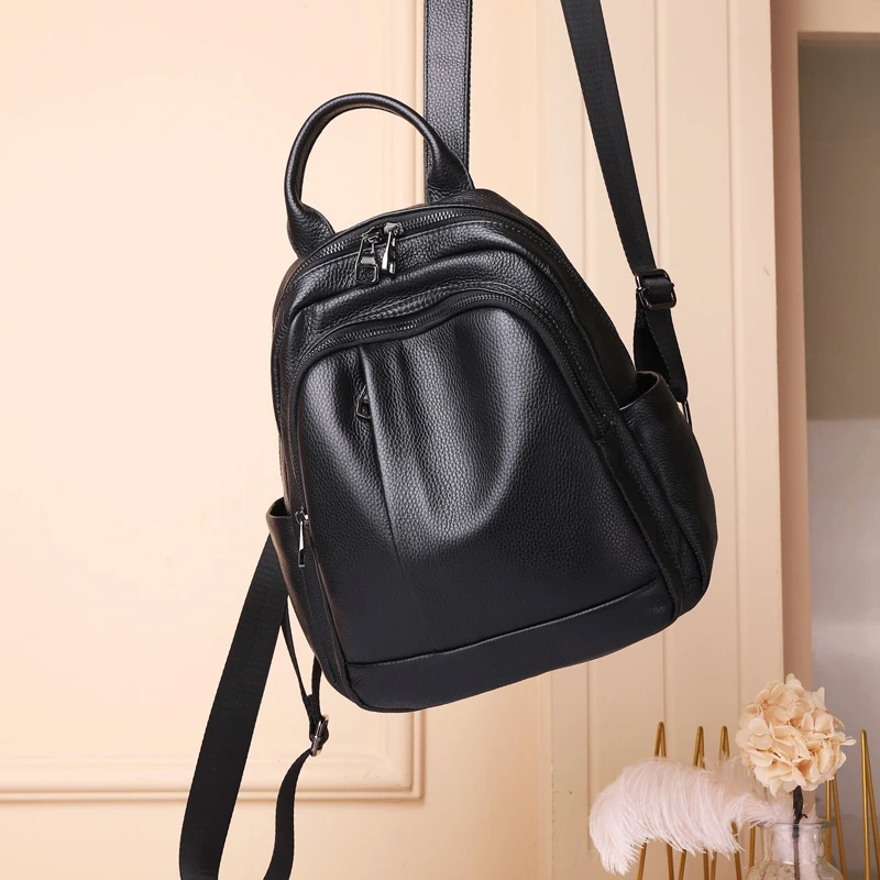 Genuine leather HandBags 2022 New Famous Brand Backpack Designer Handbags High-Quality Fashion casual all-match backpack