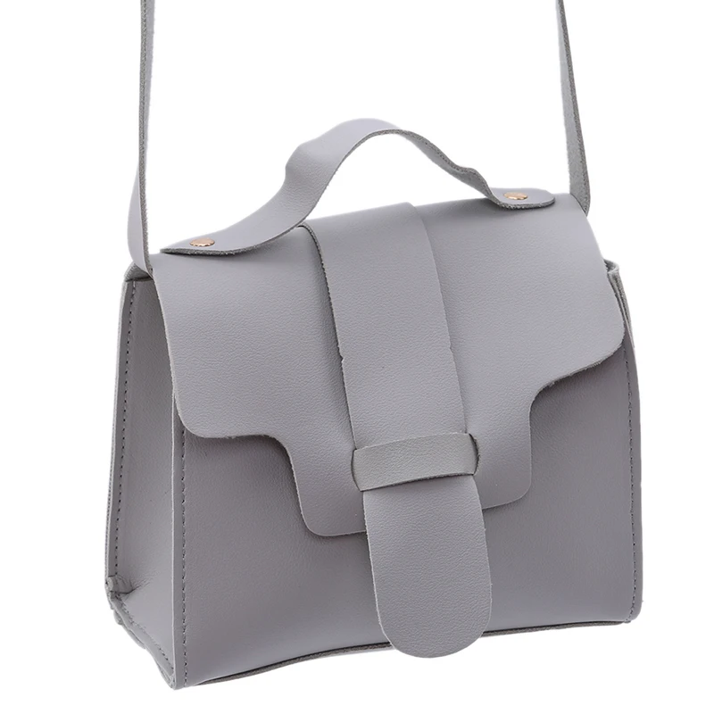 Женские маленькие сумки мессенджеры из искусственной кожи модные с длинной