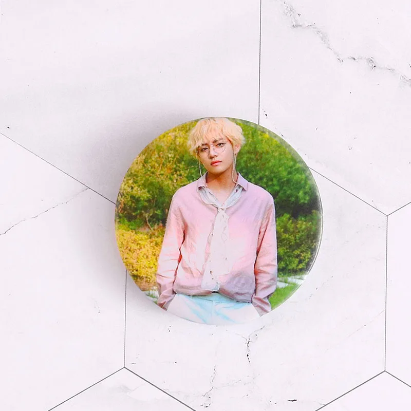 5 см заколки для мальчиков Kpop Bangtan значок альбома брошь аксессуары одежды шляпы