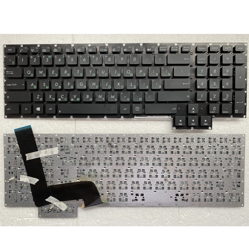 Клавиатура qhрусский для ноутбука Asus G750 G750JH G750JM G750JS G750JW G750JX G750JZ RU