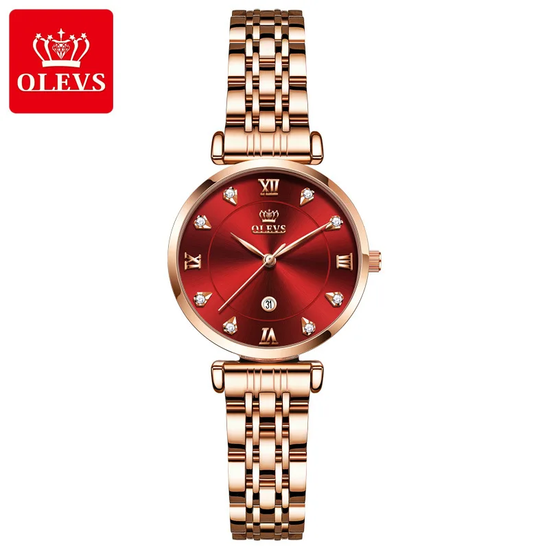 

Olevs Brand Watch Custom Hot Sale Quartz Watch Waterproof Ladies Watch Women's Watch watch for women