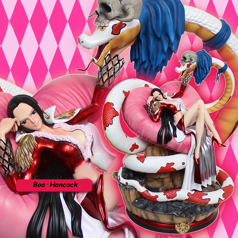 

Japanese anime ONE PIECE Figure Boa Hancock Big Size Statue Huge PVC Action Figure Model For Collection Anime Toy Sexy Girls toy