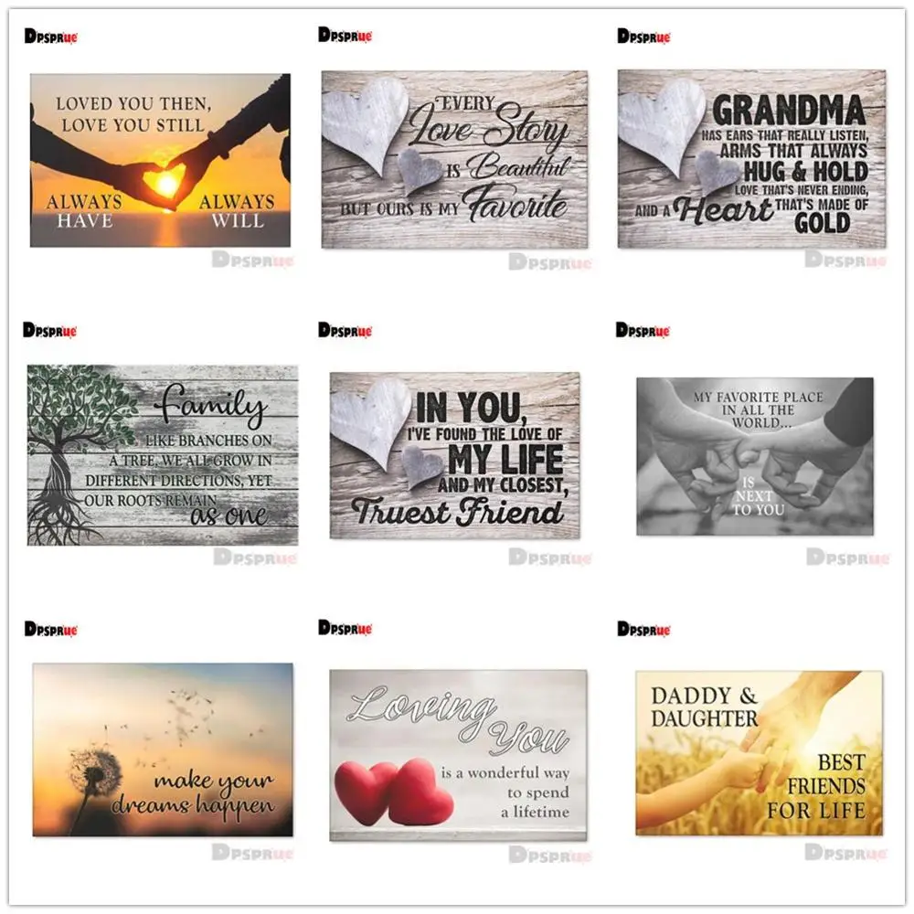 Полноразмерная 5D картина с квадратными/круглыми стразами Dpsprue вышивка крестиком