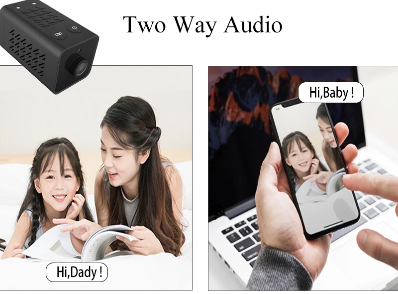 1080P Мини Wi Fi ip камера беспроводная батарея tuya умная жизнь безопасность