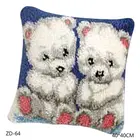 Животные, искусственный крючок, ковер, 3D сегментная вышивка, подушка, шерстяная вышивка крестиком, Прямая поставка