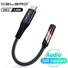 Адаптер Usbc Jack 3,5 для Samsung Note 10 Lite Mi 9, кабель Usb Type-C 3,5 мм Aux, кабель Minijack 3,5 Usbc до 3,5 мм Aux для Huawei P30