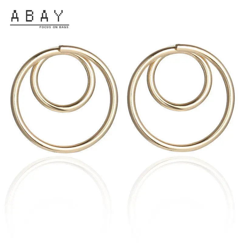 Лидер продаж модные большие и маленькие круглые серьги для женщин новинка 2020