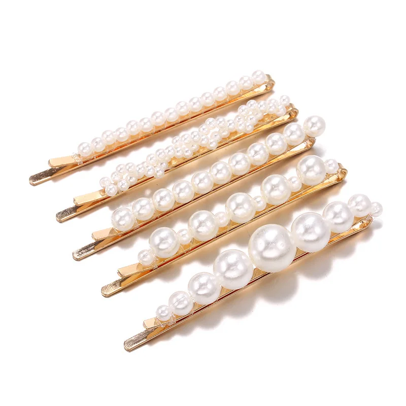 Заколки для волос с имитацией жемчуга и бусинами аксессуары волос| |