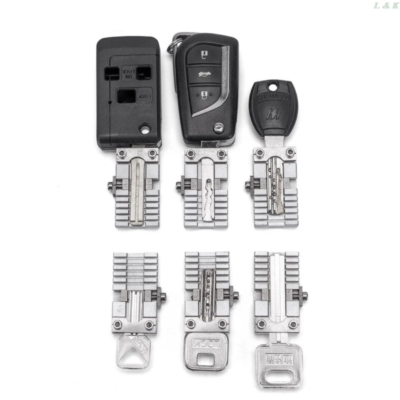 Дублирующий станок для резки ключей автомобиля универсальный инструмент L29K