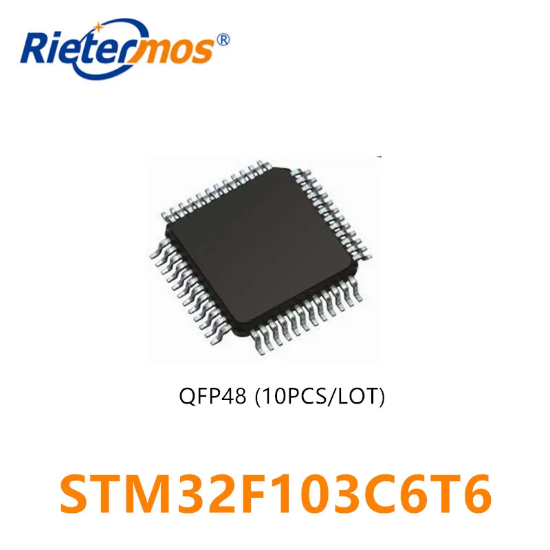 

10PCS STM32F103C6T6 STM32F103C6 32F103C6 STM32F103 QFP48 ORIGINAL
