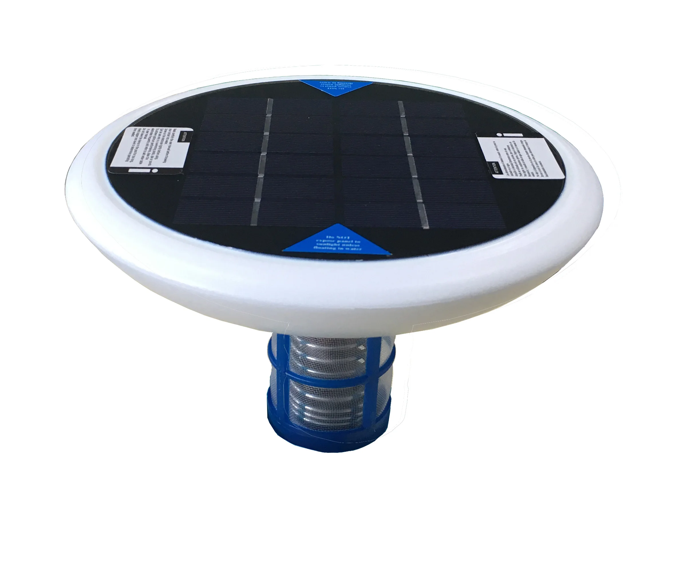 Solar Pool Ionizer Purifier  85% Less Chlorine Kill Algae Keeps Pool Cleaner Up To 15,000 Gal