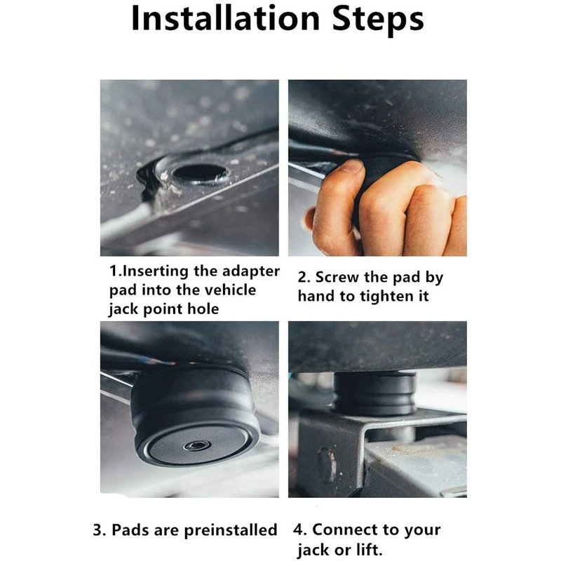 Резиновый домкрат подъемник точка Pad адаптер инструмент шасси для Tesla Модель 3 4