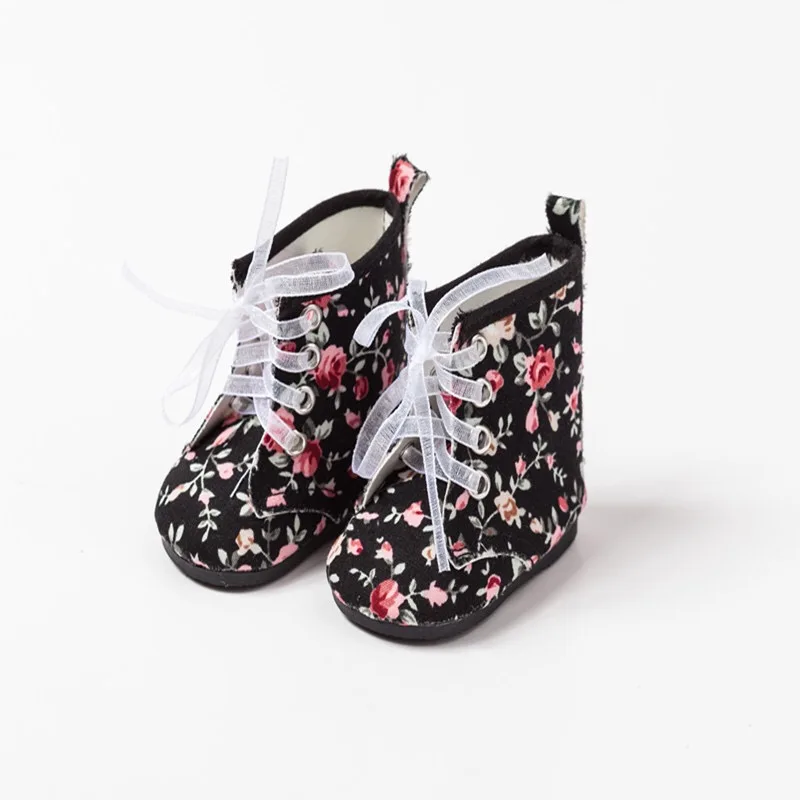 

Fit 17 inch 43cm Born New Baby Doll Shoes Accessories Rice Flower Shoes For Baby Birthday Gift