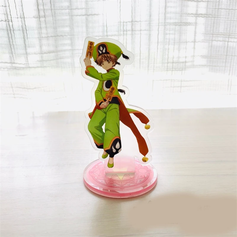 1 шт. кавайная аниме кардкоптер Сакура Мультфильм Печатный фигурка на акриловой