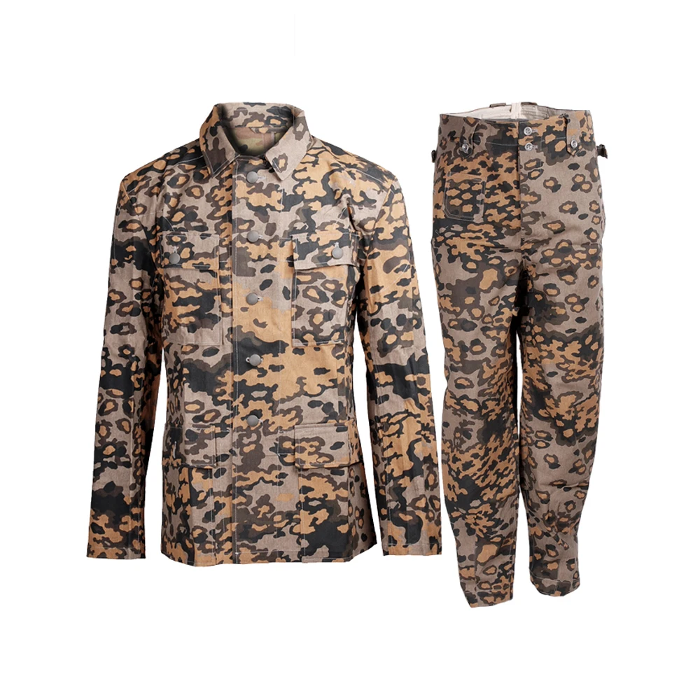 Tomwang201. Осенняя дубовая туника и брюки немецкой армии Второй мировой войны