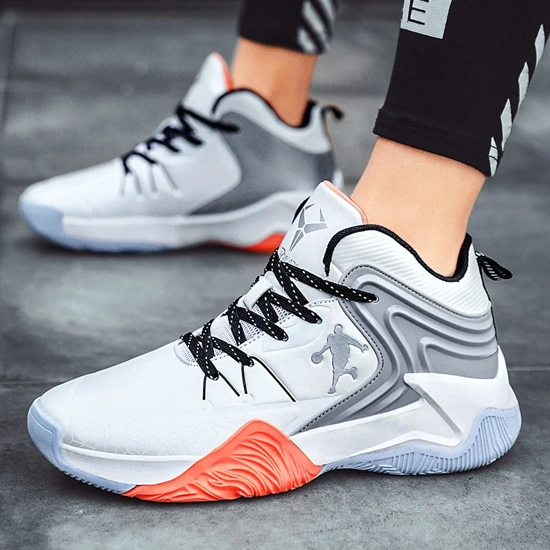 

New Men's Basketball Shoes High Top Non Slip Sports Shoes Men Fashion Camouflage Couple Basketball Sneakers Men chaussure basket