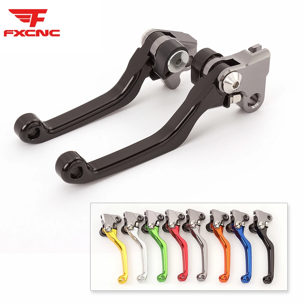 

For Yamaha KX250 1993-1996 1995 1994 Brake Clutch Lever Aluminum Moto Dirt Pit Bike Motocross Brake Levers Handle Accessories