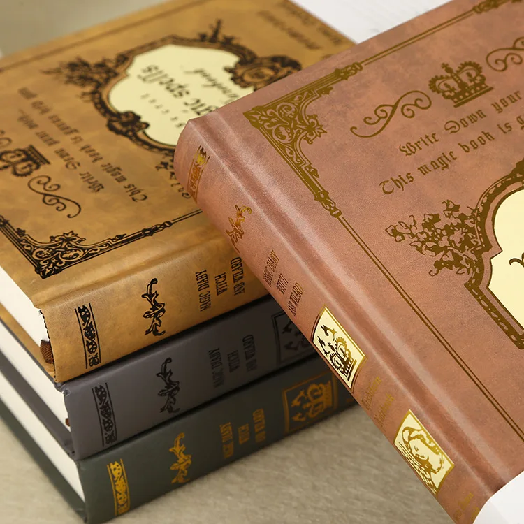 Европейский стиль уплотненного ретро волшебная книга блокнот канцелярские творческие A5 толще блокнот дневник классический подарок.