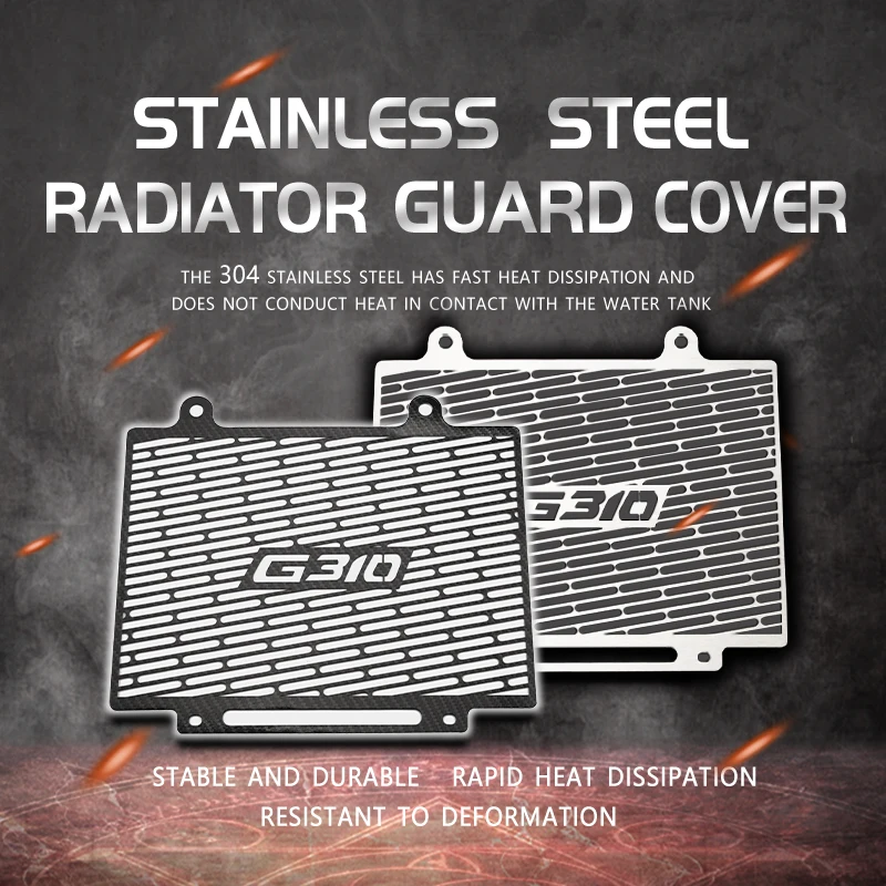 

Stainless Steel Motorcycle Radiator Grille Guard Moto Protector Grill Cover Motor bike for G310R G310GS 2015 2016 15 16