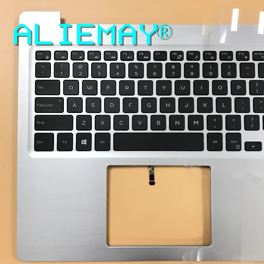FR Французский Клавиатура с подсветкой в сборе для DELL INSPIRON15-5000 5570 5575 Упор рук