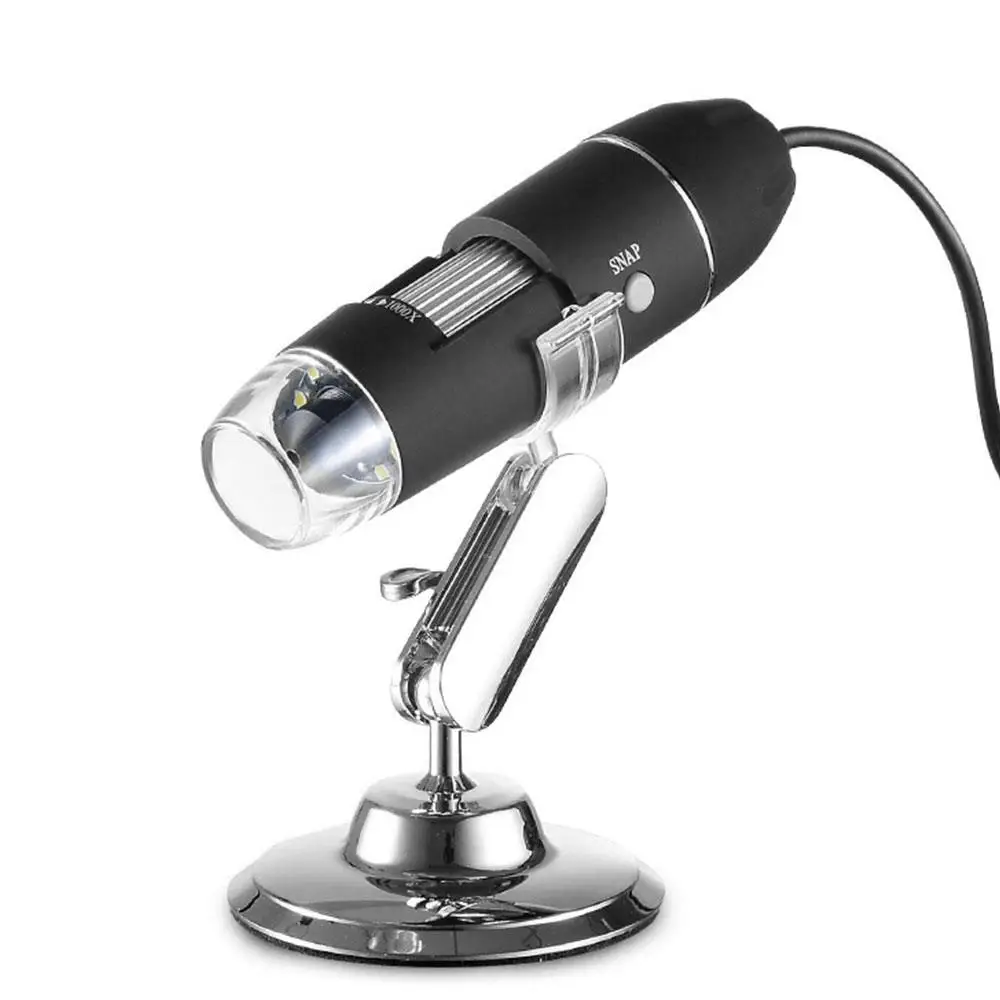 8LED мониторинг черный прочный компьютер Инспекционная камера водонепроницаемый