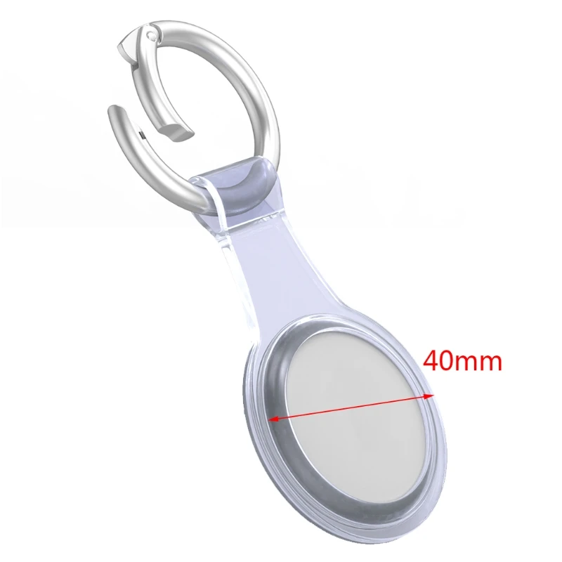 

TPU Soft Protective Cover Soft Transparent Case Shell Location Tracker Protector for AirTags Bluetooth Tracker Drop Shipping