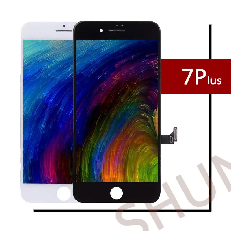

100%AAA For Tianma Quality For iPhone 7 Plus LCD Screen With Touch Digitizer Display Assembly Replacement White Black Free Shipp