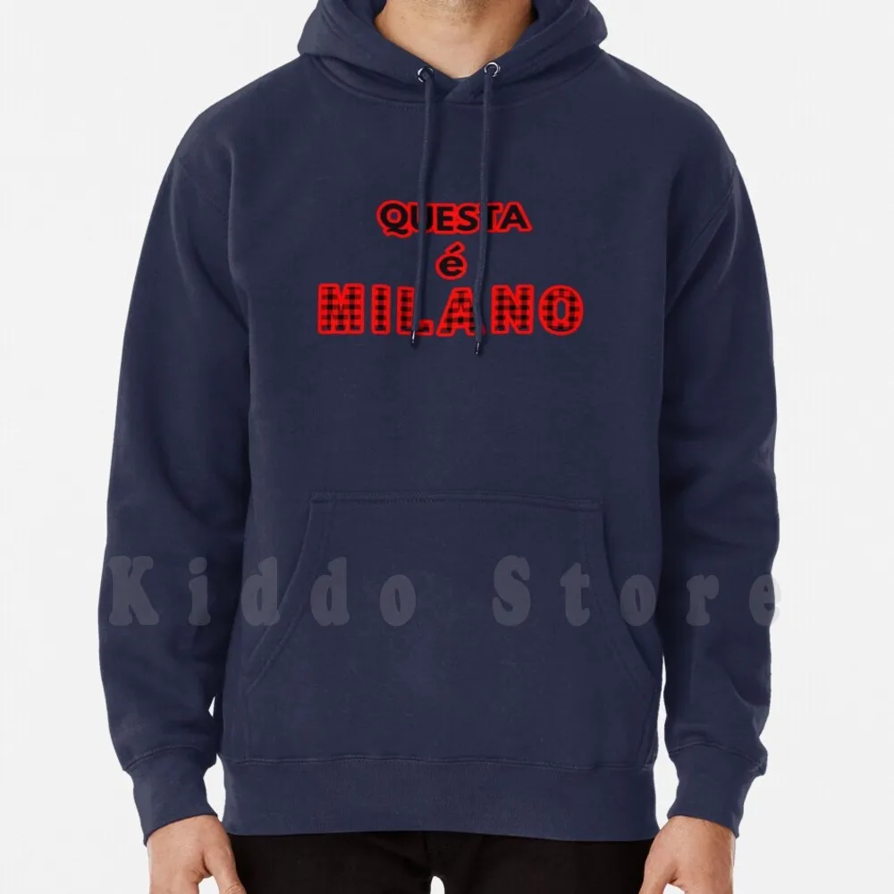 

Questa É , Hoodie Long Sleeve Curva Sud Curva Sud Series A Bpl League Miha Bacca Ronaldo Rossoneri