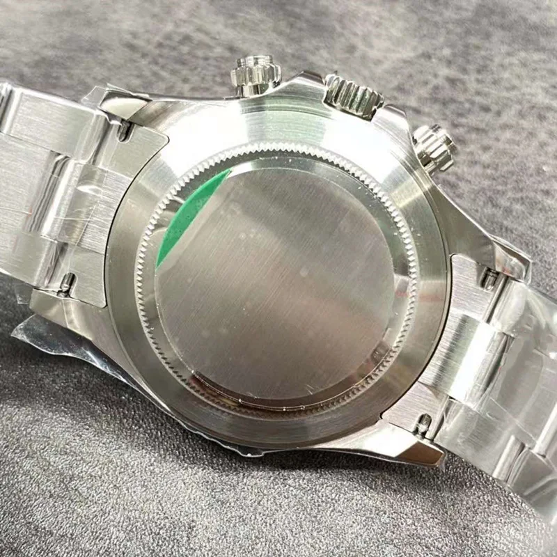 

Men's automatic mechanical watch, ceramic ring, six-pin, ice blue Oyster style, steel strap, men's watch, luminous luxury brand