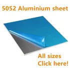 5052 алюминиевая пластина плоский алюминиевый лист DIY толщина 3 мм 5 мм 6 мм 8 мм 10 мм 100x100 мм 100x200 мм настраиваемый