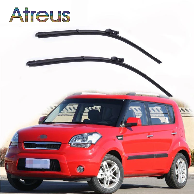 

Щетки стеклоочистителя передние резиновые Atreus для Kia Soul 2014 2013 2012 2011 2010 2009, 2 шт.