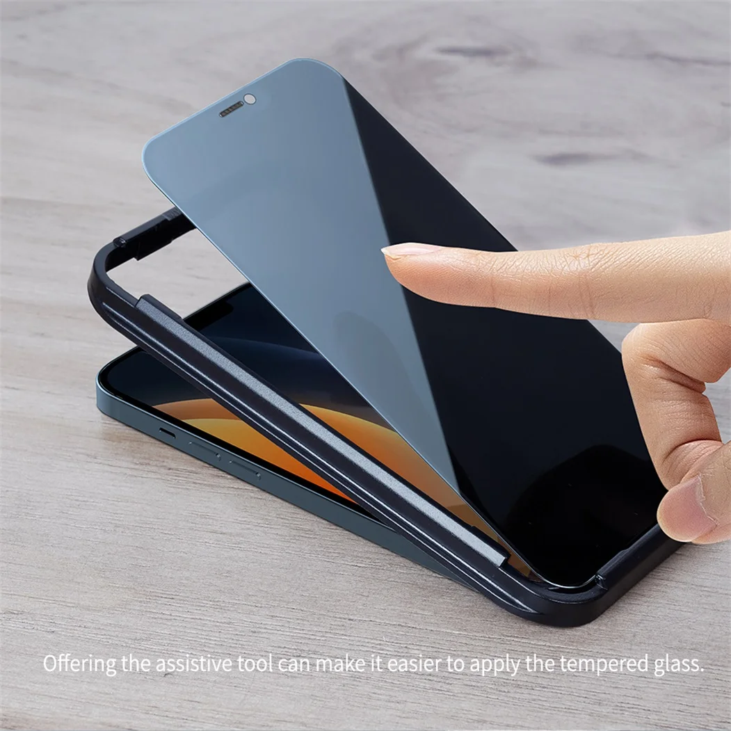 for iphone 12 pro max tempered glass for iphone12 nillkin guardian full cover privacy screen protector for iphone 12 mini 12 pro free global shipping
