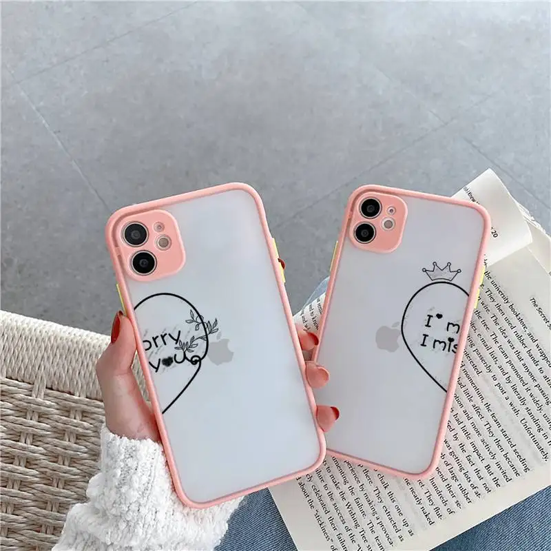 

Always And Forever Best Friends Phone Case Matte Transparent for iPhone 7 8 11 12 s mini pro X XS XR MAX Plus cover funda