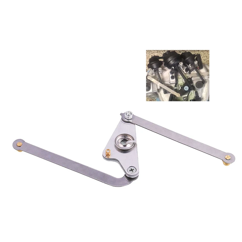 Алюминиевый впускной коллектор Вихревой Воздушный щиток рычаг для ремонта Mercedes