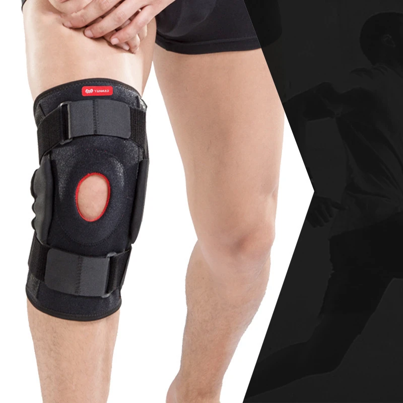 

1 шт. бандаж на коленный сустав, регулируемый дышащий стабилизатор колена, наколенник, ремешок, протектор надколенника, защита от ортопедиче...