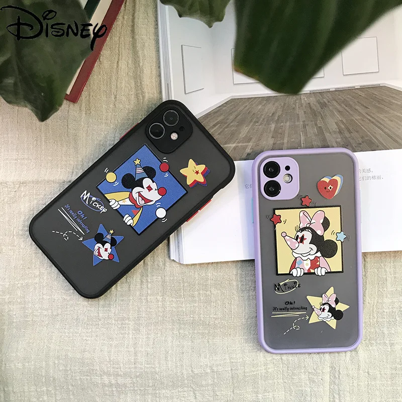 

Disney Cartoon Cute Phone Case for iPhone 7plus/11pro/11promax/7/8/se/xr/11/8plus/x/xs/xsmax/Minnie Mickey Couple Phone Cover